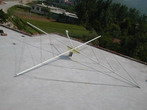 中华天线网出短波三波段和四波段全向7dbi蜘蛛网天线